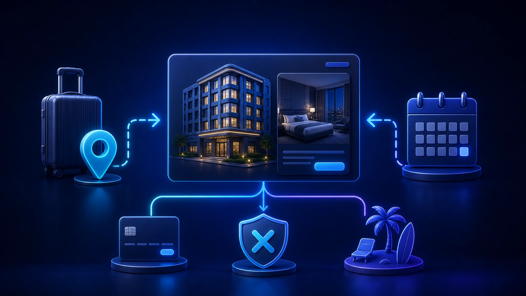 Where to Book a Hotel: Comparing 5 Services by Payment, Cancellation, and Trip Type