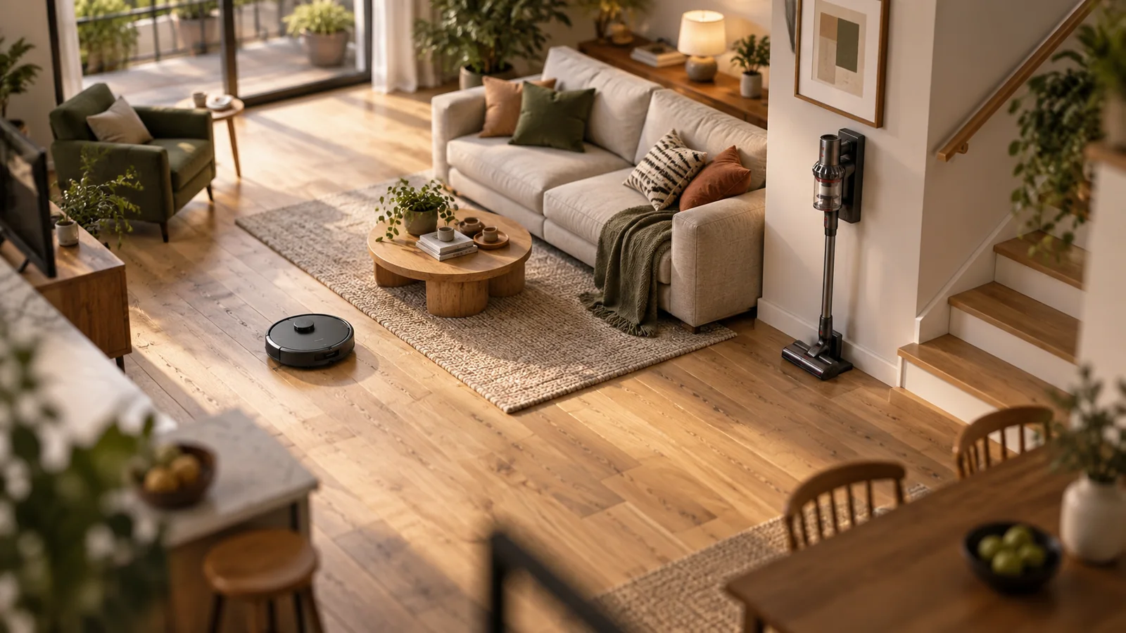 Robot vacuum or cordless stick: choosing for floors, rugs and furniture